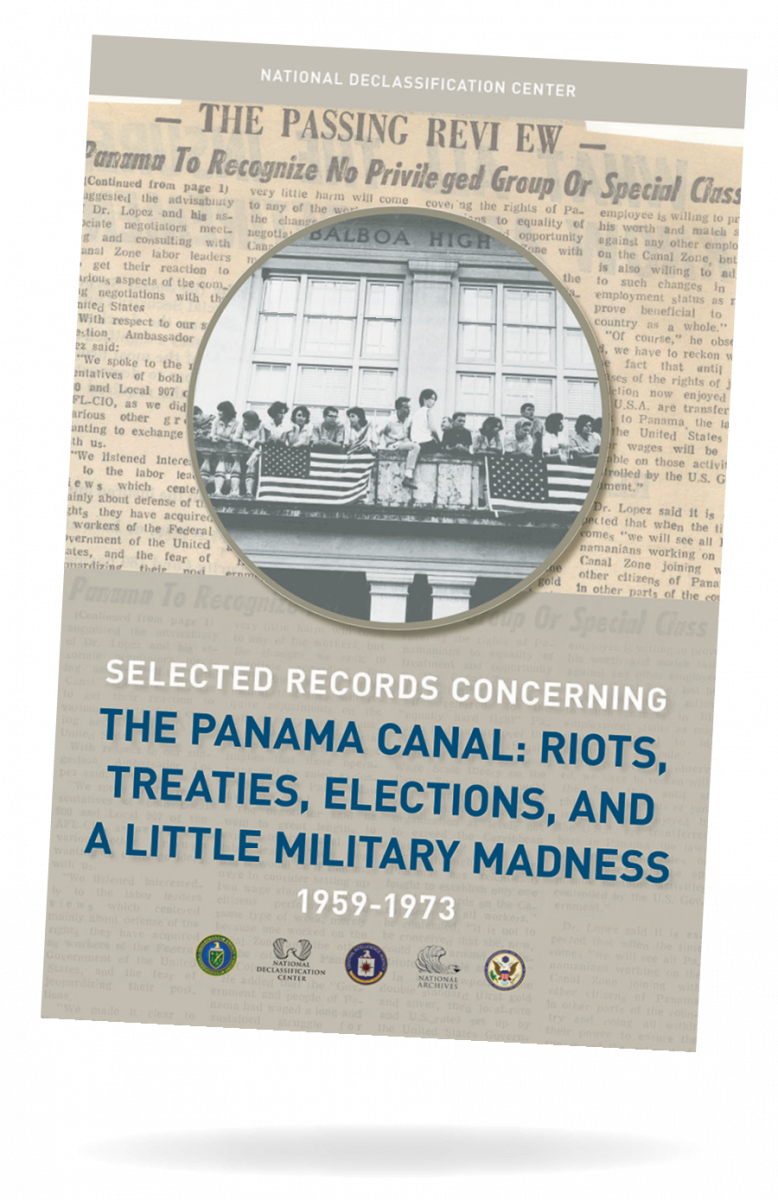 National Archives’ Declassification Center Releases Panama Canal